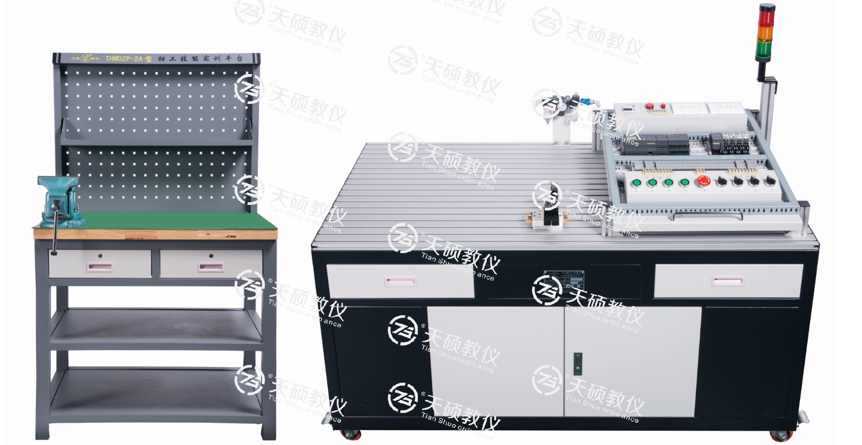 27、TSMTZK-2型  PLC与机械传动基础控制实训台.png